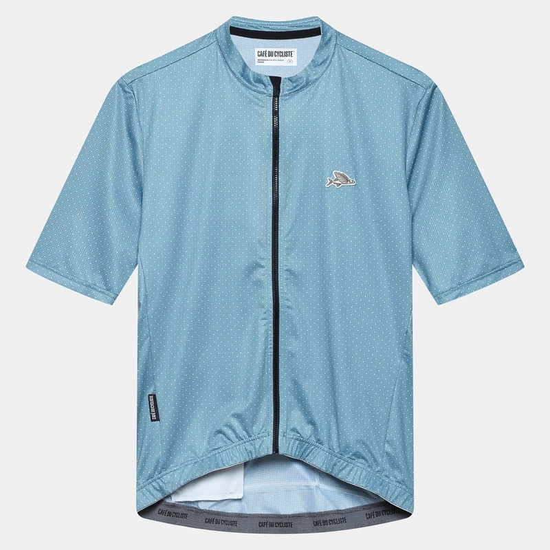 Maglia Cafe du Cycliste Fleurette – Azzurro