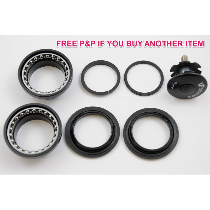 AHEAD THREADLESS HEADSET COMPLETE 1-1-8 FOR MTB,ROAD BIKE,SCOOTER, ETC