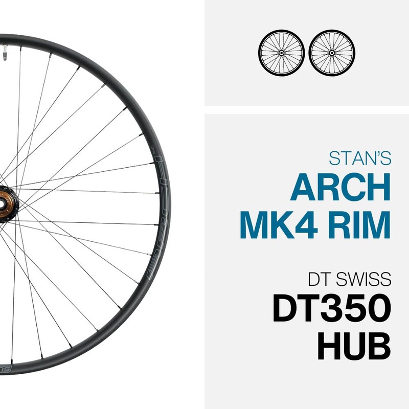ARCH MK4 ON DT350 – 29 WHEELSET