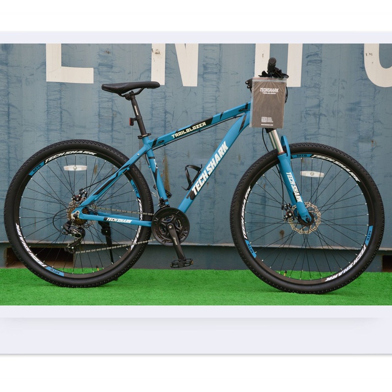 Black Made-in-China Alloy Bike with Alloy Seat Post (MTB159)