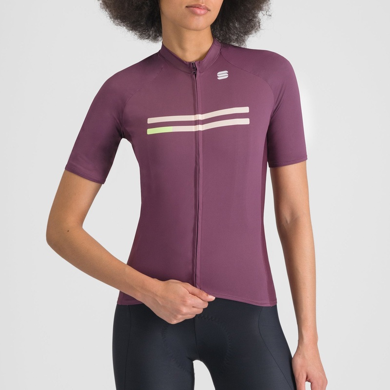 Maglia donna Sportful Starlight – Bordeaux