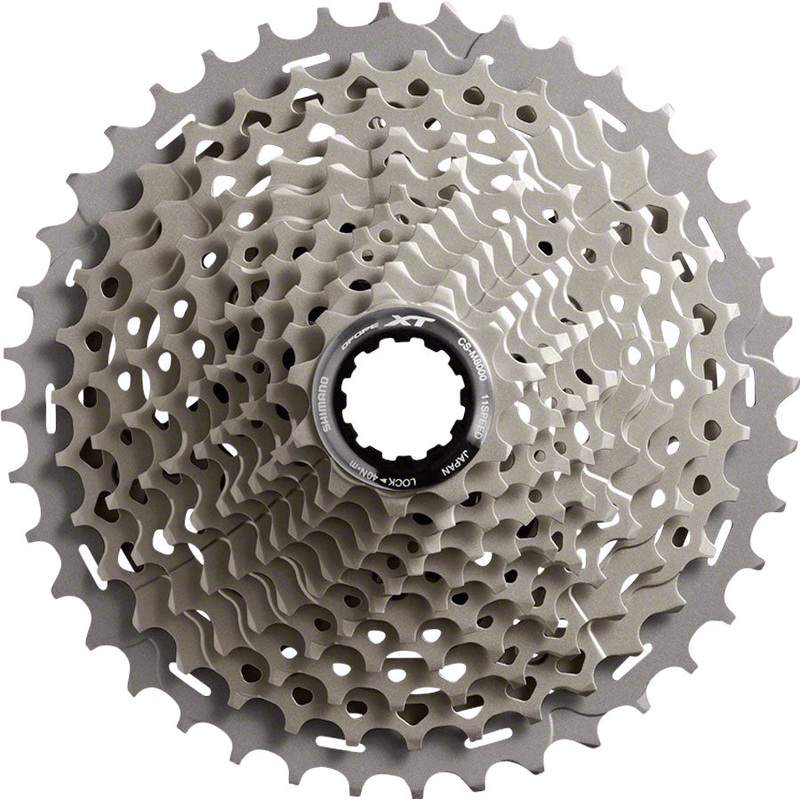 Shimano Deore XT CS-M8000 Cassette – 11 Speed 11-42t Gray