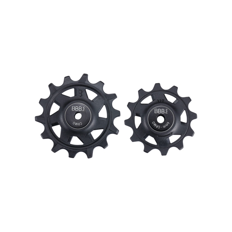 BBB – RollerBoys SRAM Pulleys|BBB ‘ROLLERBOYS’ PULLEY SET 12T/14T SRAM EAGLE 12sp|BBB ‘ROLLERBOYS’ 12T SRAM NARROW/WIDE|BBB ‘ROLLERBOYS’ PULLEY SET 11T SRAM SET