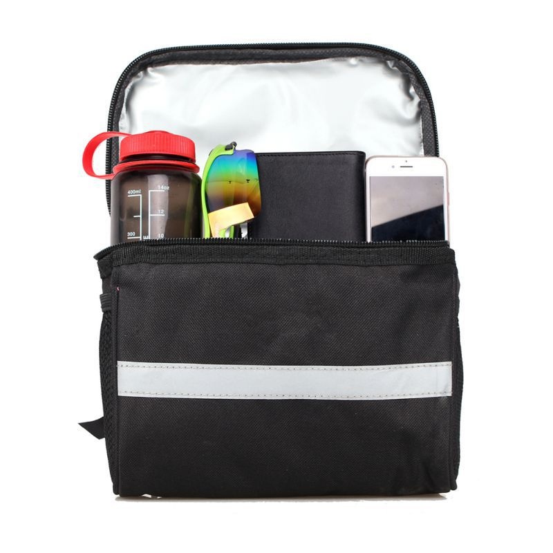 Bike Handlebar Bag, Multifunctional Waterproof Mountain Bike Crossbar Front Bag Road Bike Basket Bicycle Frame Bag Waist Shoulder Bag Bicycle Bag Professional