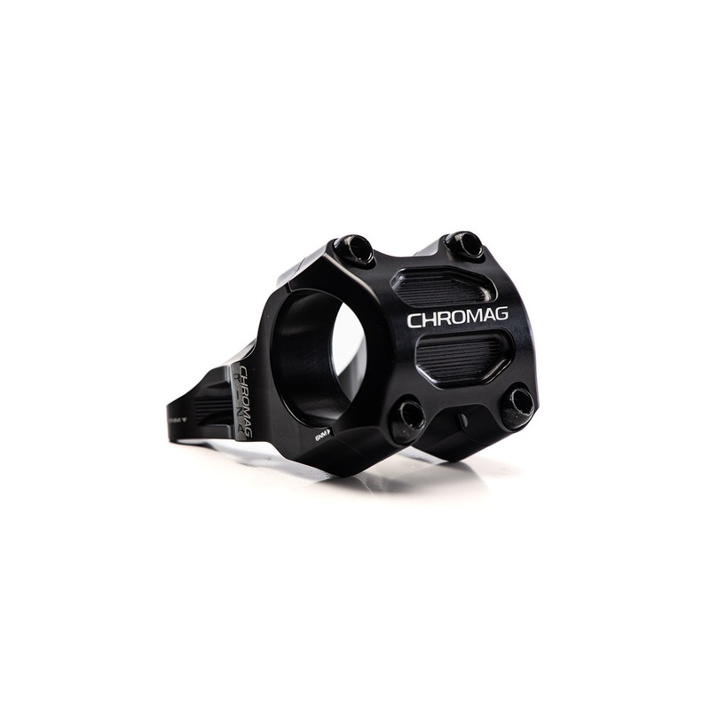 Chromag Riza Direct Stem|Chromag RIZA Direct Stem 31.8 Clamp 48 Length Black|Chromag RIZA Direct Stem 35 Clamp 48 Length Black