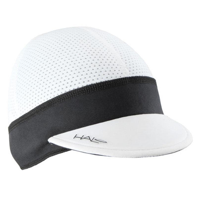 Halo Headbands Cycling Cap White