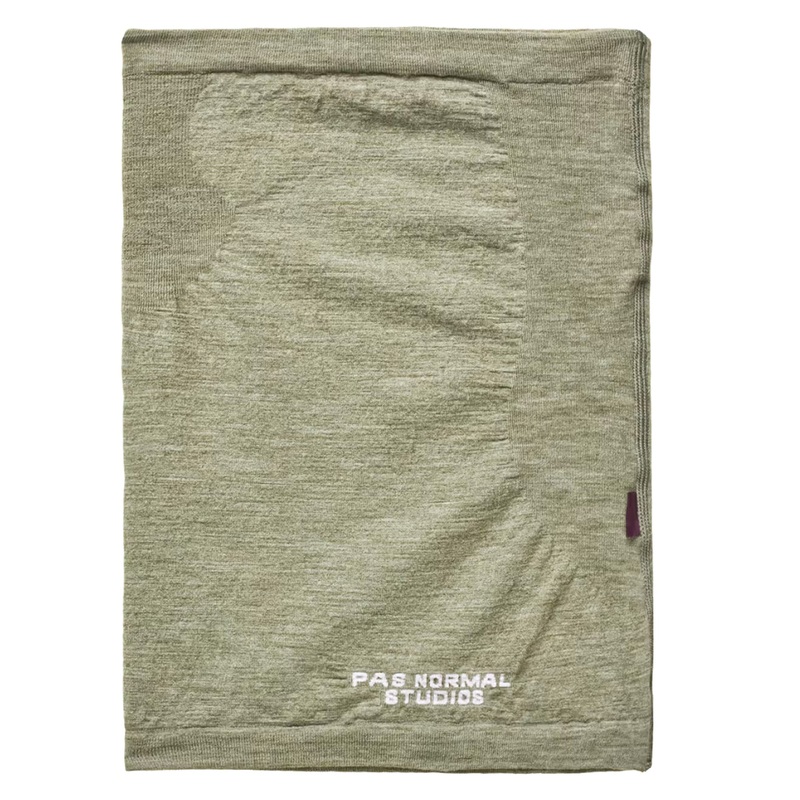 Scaldacollo Pas Normal Studios Logo Merino Knit – Verde
