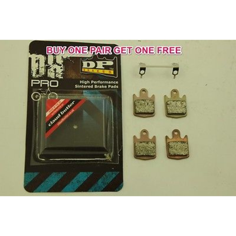 DH PRO BRAKES SINTERED BRAKE PADS DPDH014 HOPE DH4- EN4- M4 + FREE PAIR