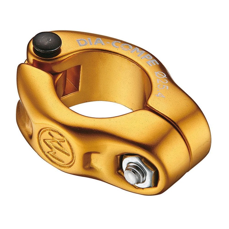 Dia-Compe MX1500N Seatclamp 25.4mm Seat Clamp Gold