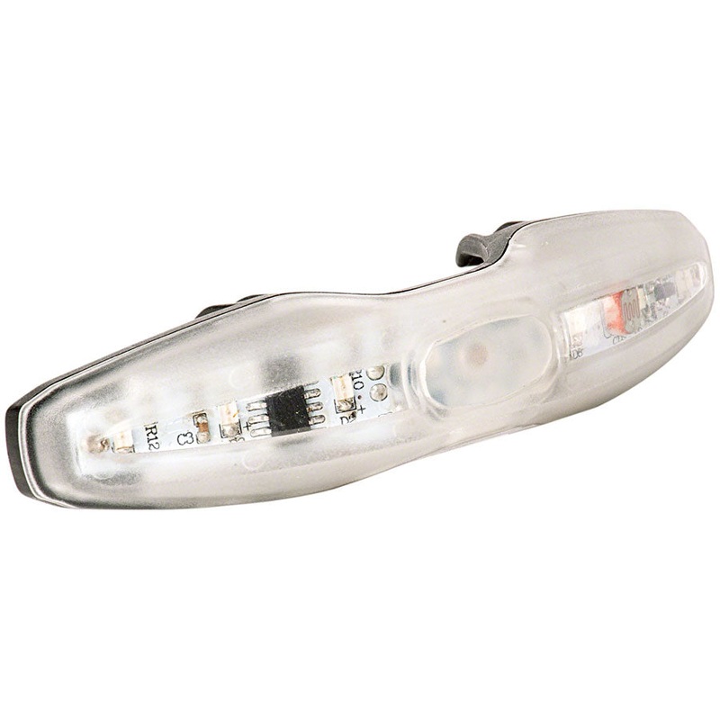 MET USB LED Safety Light – Helmet-Mount Yellow/Orange