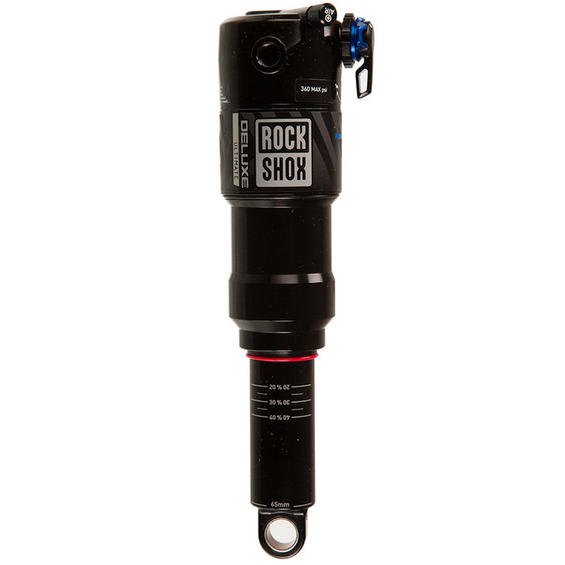 RockShox Deluxe Ultimate RCT  Rear Shock – 205 x 60mm Linear XL 4 Neg/0 Pos Tokens Reb 55 / Comp 30 Lock Out 4 Trunnion/Std C2