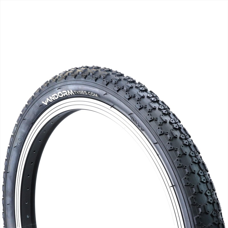 Vandorm Retro Comp 3 20 x 2.125 Kids / BMX Tyre – Black