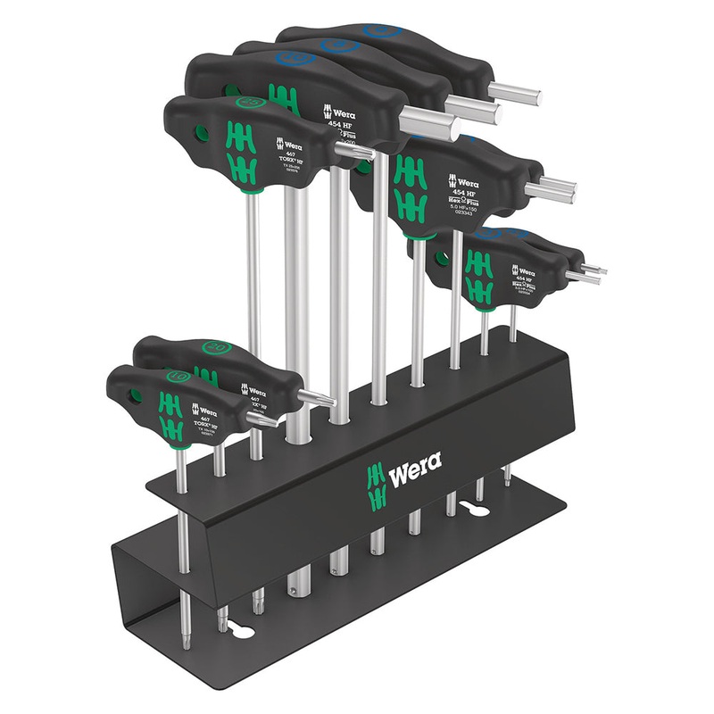 Wera Bicycle Set 6 – Series 400 T-Handle 10 Piece Set