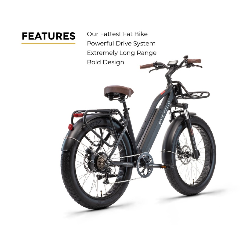2025 NCM ET.Cycle T1000 48V 21 Ah , 1008Wh, Hydraulic Brakes