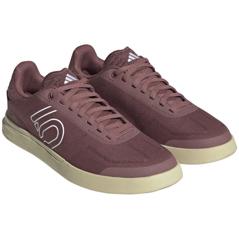 Five Ten Sleuth Deluxe Canvas Flat Shoes – Womens Quiet Crimson/Ftwr White/Core BLK 10.5