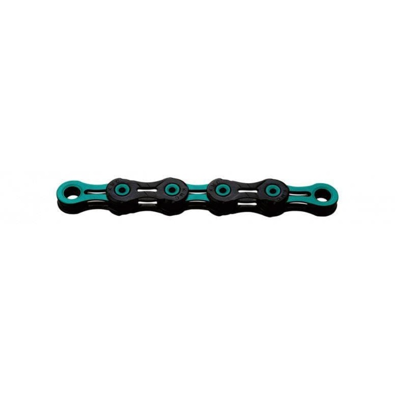 KMC DLC 11 Chain 118L – Black/Celeste – 118L