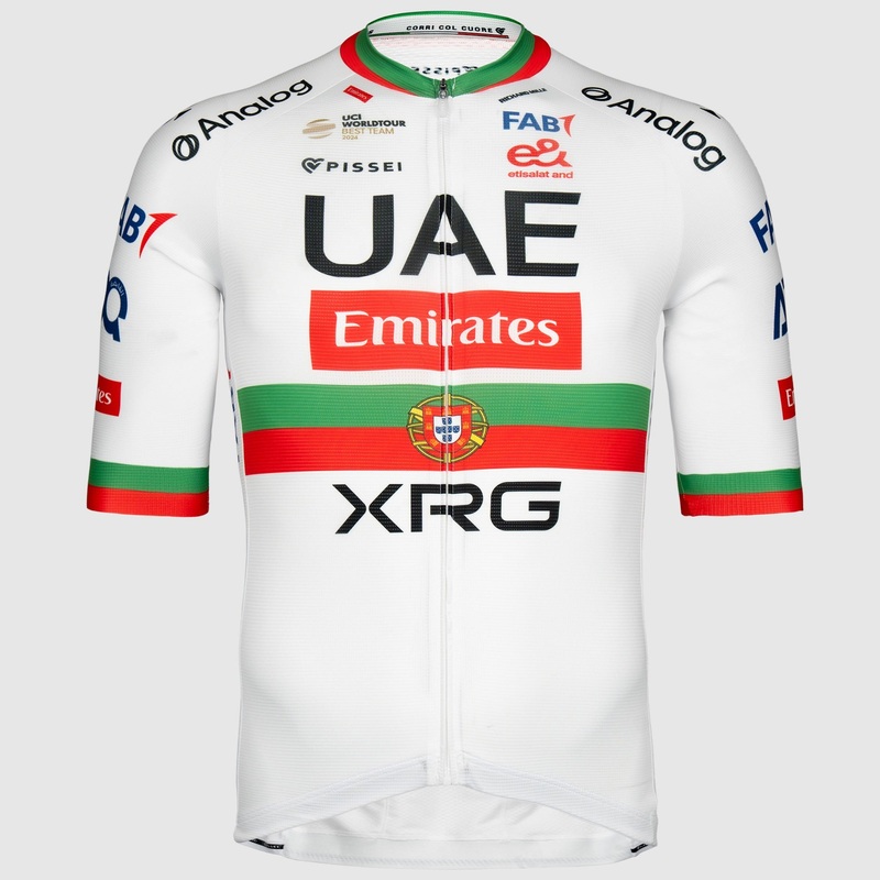 Maglia Pissei UAE Team Emirates 2025 – Campione Portoghese