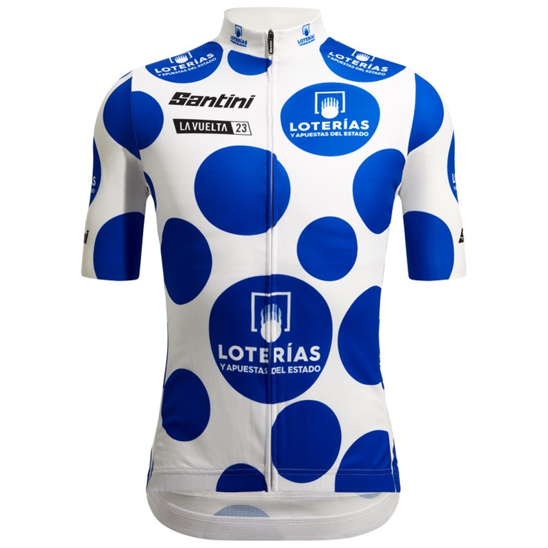 Maglia Santini Pois Vuelta Espana 2023