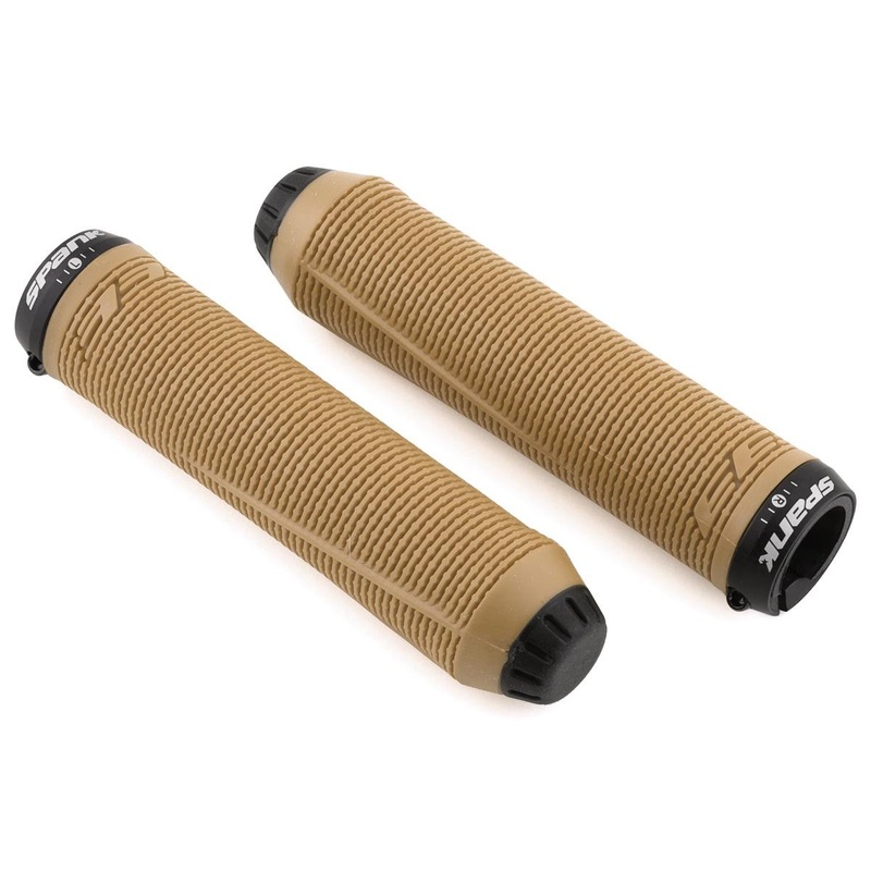 Spank Spike 33 Lock-On Grips (Sand)