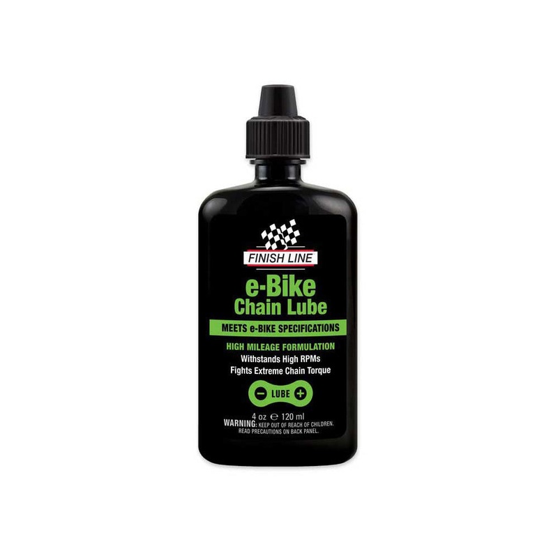 Finishline e-Bike Chain Lube|Finish Line eBike Lube 120ml Drip Bottle