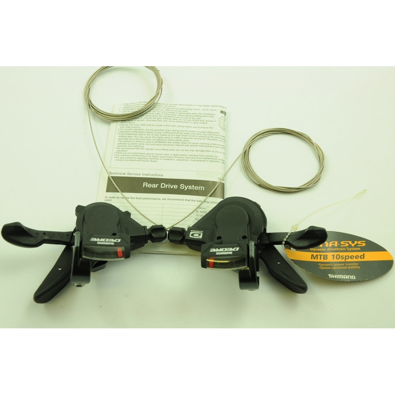 PAIR (R & L) SHIMANO SL-M591 DEORE 30 SPD (10×3) DYNA-SYSTEM RAPID FIRE SHIFTER