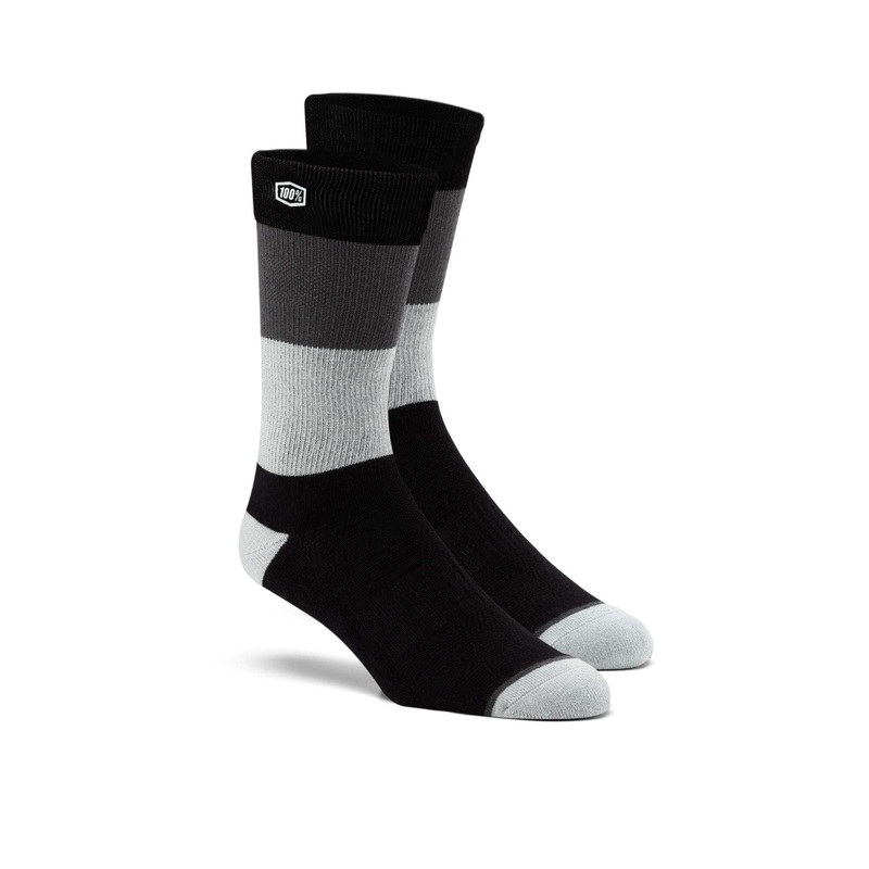 100% TRIO Casual Socks Black|S / M