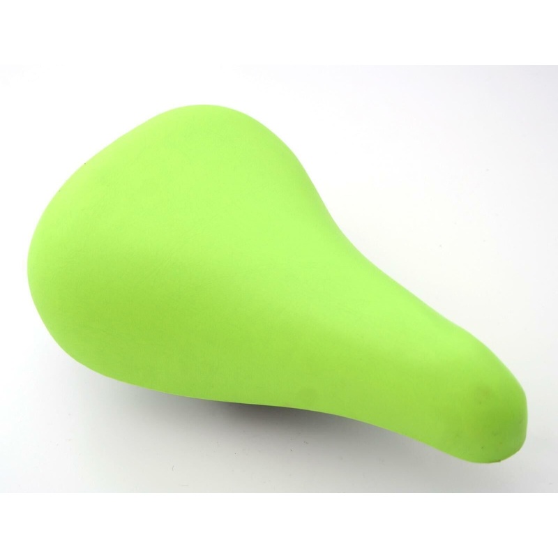 Green Children’s Bicycle Kids Comfort Saddle With Seat Post Clamp
