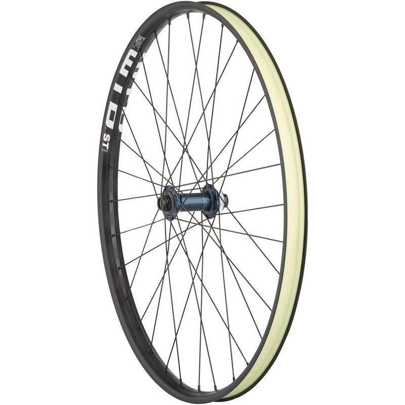Quality Wheels Shimano SLX / WTB ST i30 Front Wheel – 27.5 15 x 110mm Center-Lock BLK 32H