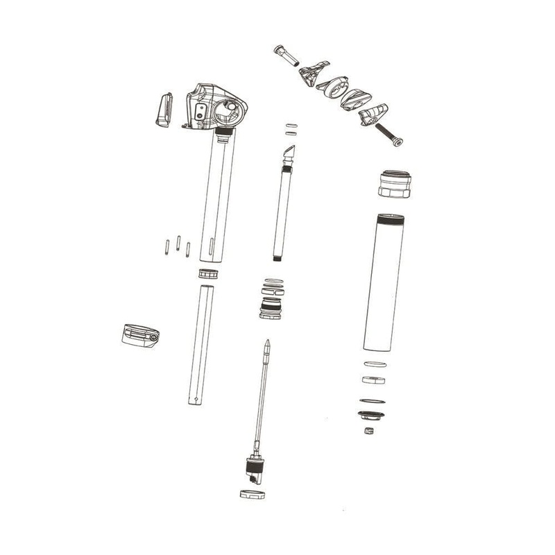 Rockshox Spare – Seatpost Spare Parts Bulk U-Cup Inner Sealhead Qty 10 Includes U-Cup Seals) – Reverb Stealth A2 And B1: