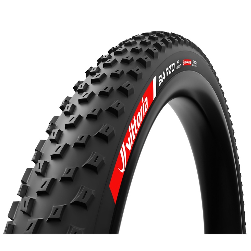 Vittoria Barzo XC Race Tire – 29 x 2.25 Tubeless Folding BLK Race Graphene + Silica