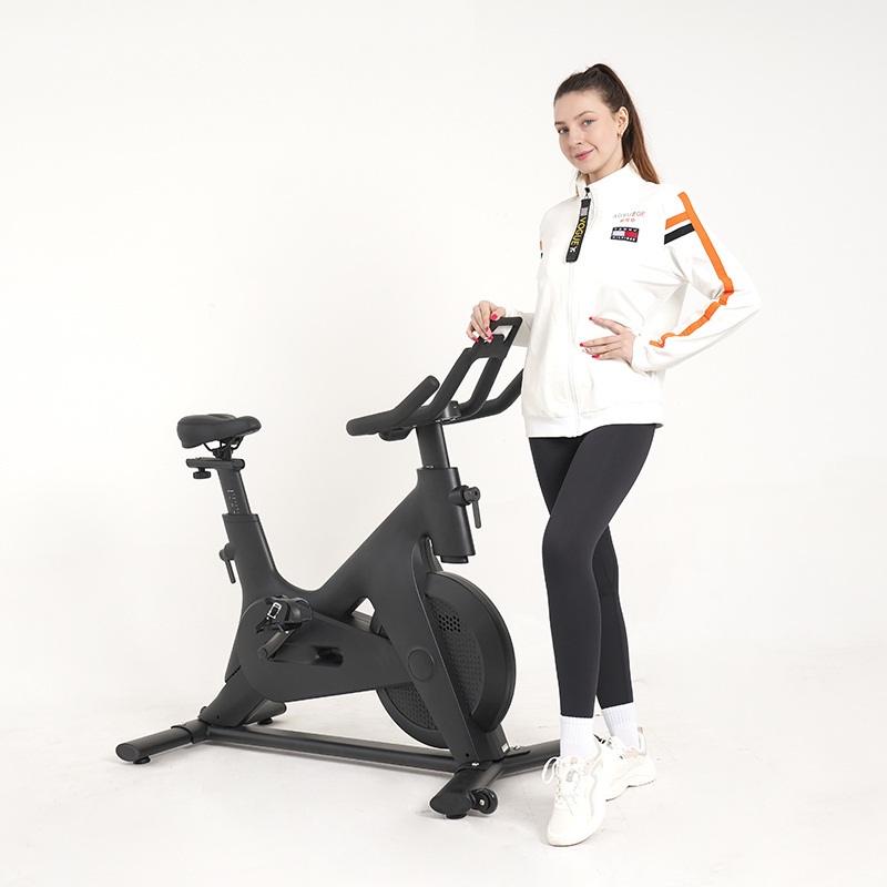 Adjustable Resistance Spin Bike Ideal for Home Gym Cardio Training