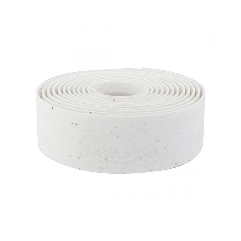 Prologo Plaintouch Cork Handlebar Tape (White) (Two Rolls)