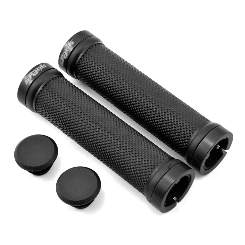 Spank Spoon Lock-On Grips (Black)