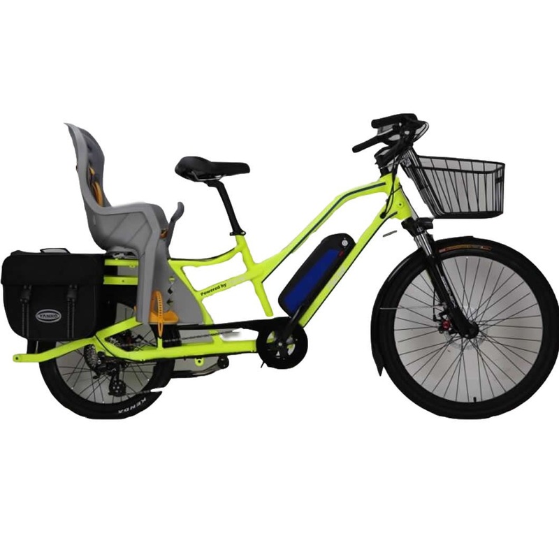 Electric Bike 250W Bafang MID Drive Motor Family Cargo Bicycle