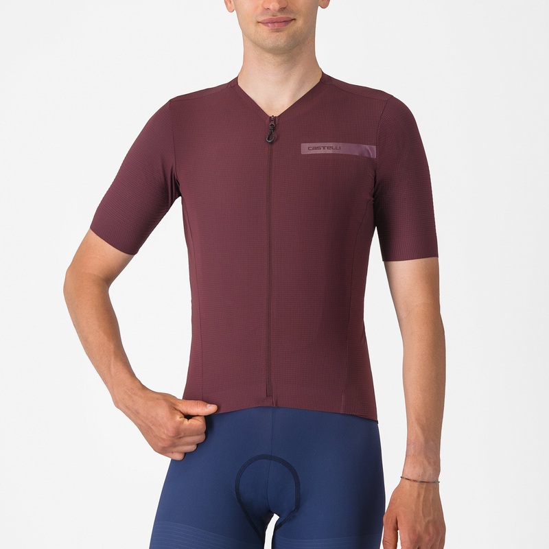 Maglia Castelli Premio Evo – Bordeaux