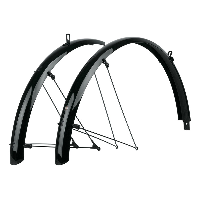Sks Bluemels 24 Mudguard Set: Black 24 60Mm