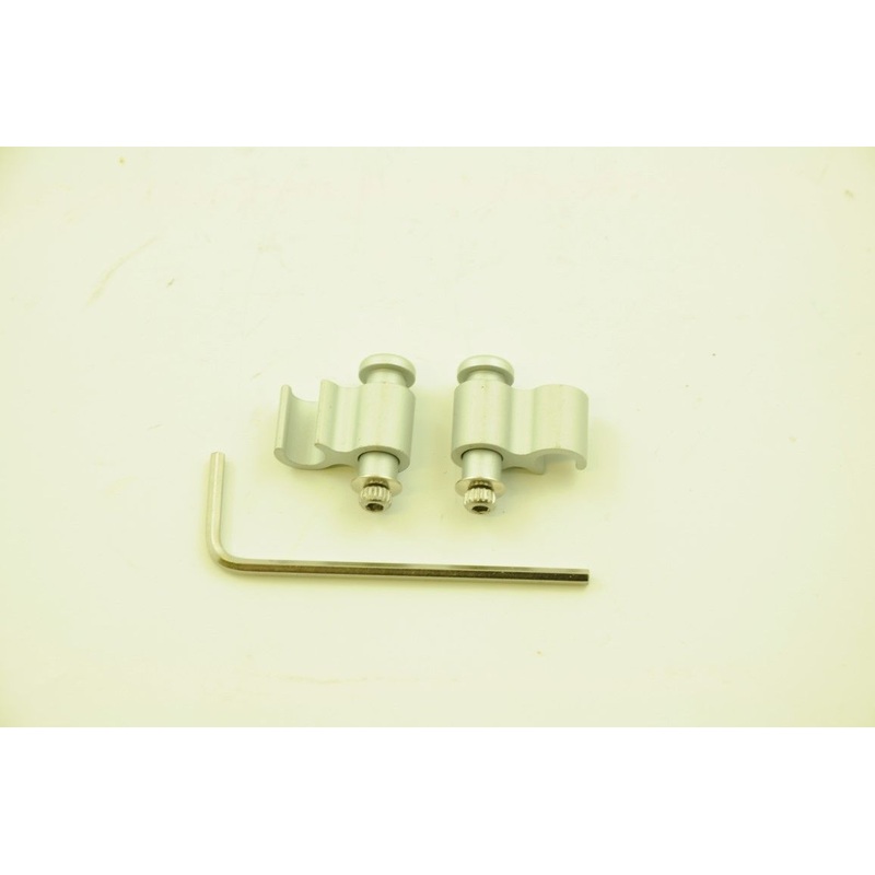 PAIR RALEIGH HYDRAULIC 5mm HOSE CLIPS FOR MOUNTAIN BIKES MTB WITH ALLEN KEY