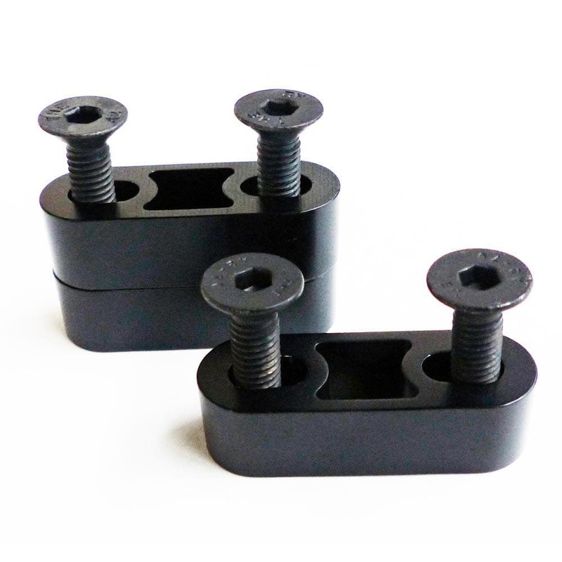 Redshift Sports Riser Kit – Black