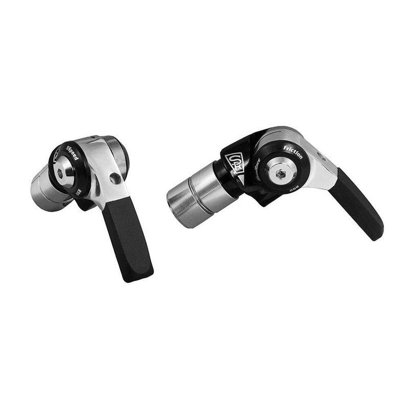 SunRace R90 Bar End Shifter – Black Friction