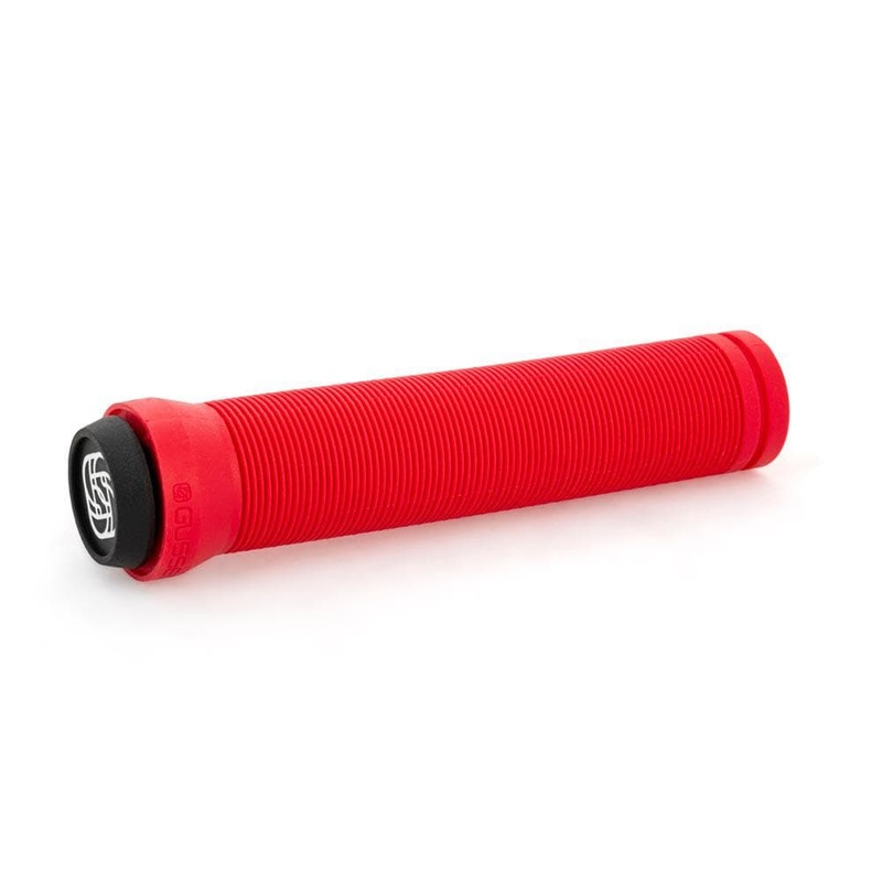Gusset Grips Sleeper Non-Flanged Grips 147mm Red