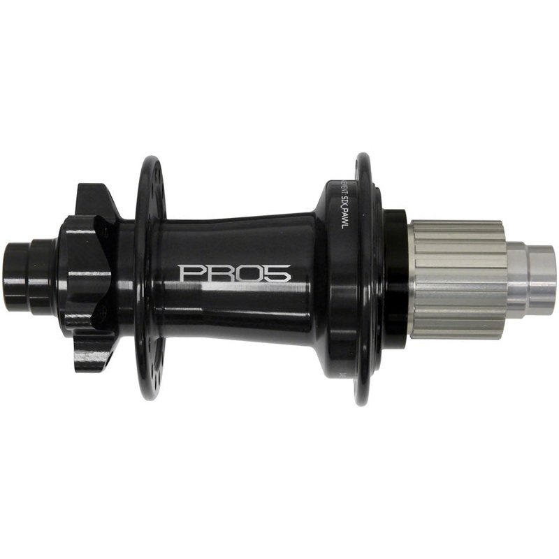 Hope Pro 5 Rear Hub – 12 x 148mm 6-Bolt Micro Spline Black 28H