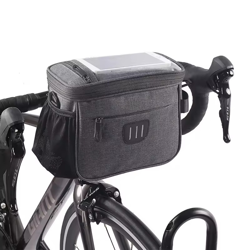 Outdoor Unisex Bicycle Handlebar Bag Quality Breathable Travel Bicycle Front Bag Waterproof Bicycle Bag