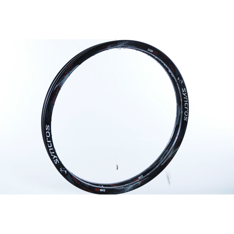 PAIR 26 MTB 559 SYNCROS DS28 GRUNGE DOUBLE WALL DISC RIMS 32 HOLE BLK REDUCED