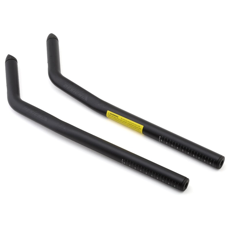 Profile Design 52a Aluminum Aerobar Extensions (Black) (400mm) (22.2mm Clamp)