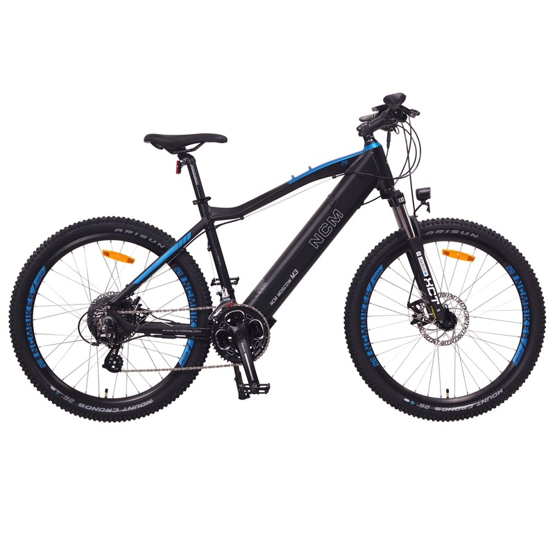 2025 NCM M3 Electric Mountain Bike, E-Bike, 300W, E-MTB, 48V 12Ah, 576Wh Battery