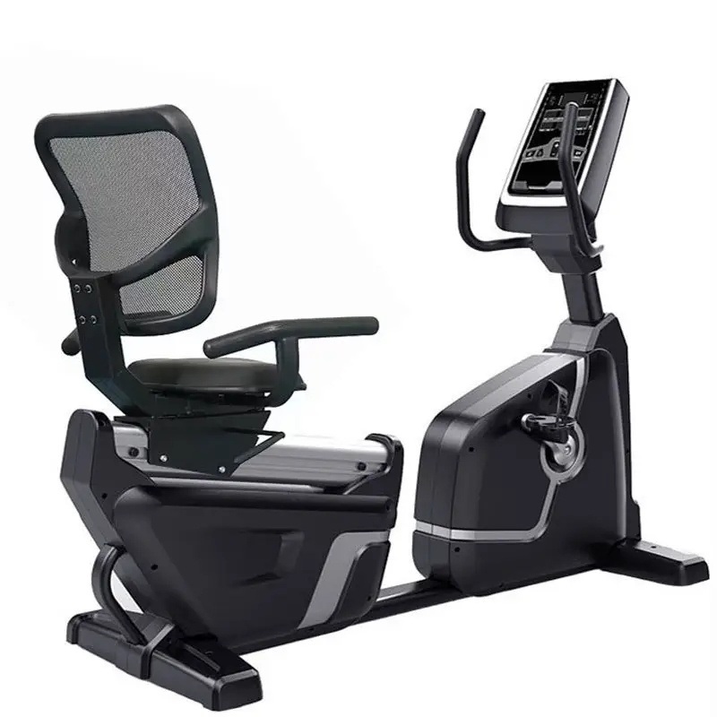 Commercial Fitness Multi-Function Horizontal Magnetic Control Training Gym Indoor Cardio Exercise Spinning Recumbent Bicycle