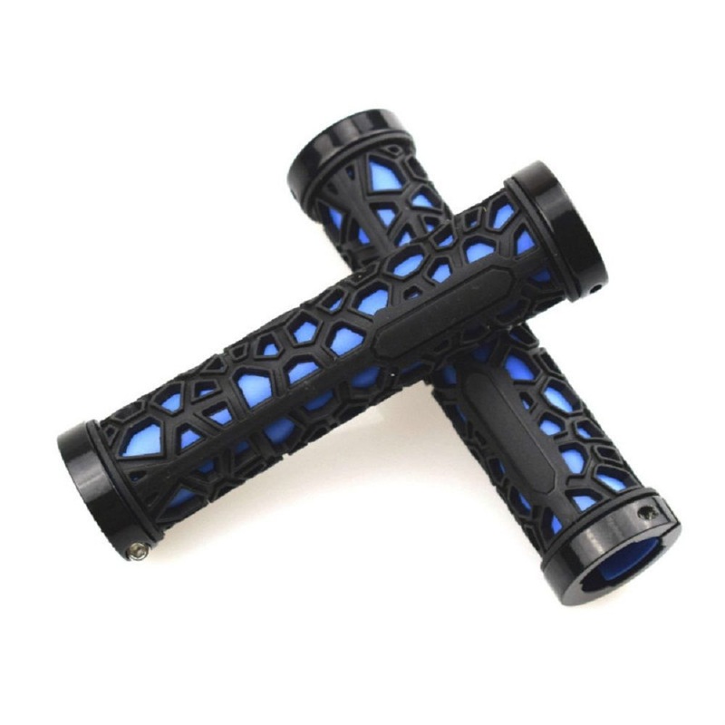 Double Lock Soft Non-Slip Bike Handlebar Grips for Comfortable Riding Wyz18138