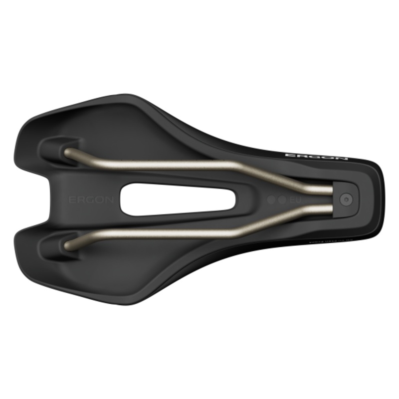 Ergon SR Tri Men Front|Ergon Saddle SR Tri Men’s Power Position Front Black