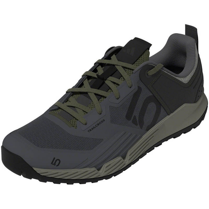 Five Ten Trailcross XT Flat Shoes – Men’s Gray Six/Core BLK/Olive Strata 11.5