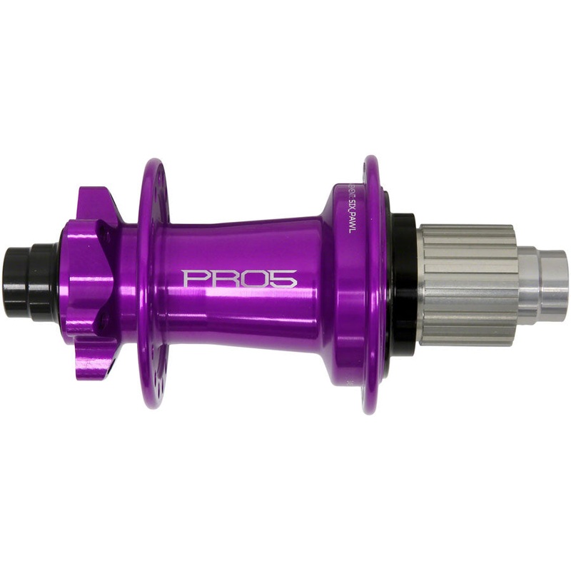 Hope Pro 5 Rear Hub – 12 x 148mm 6-Bolt Micro Spline Purple 32H